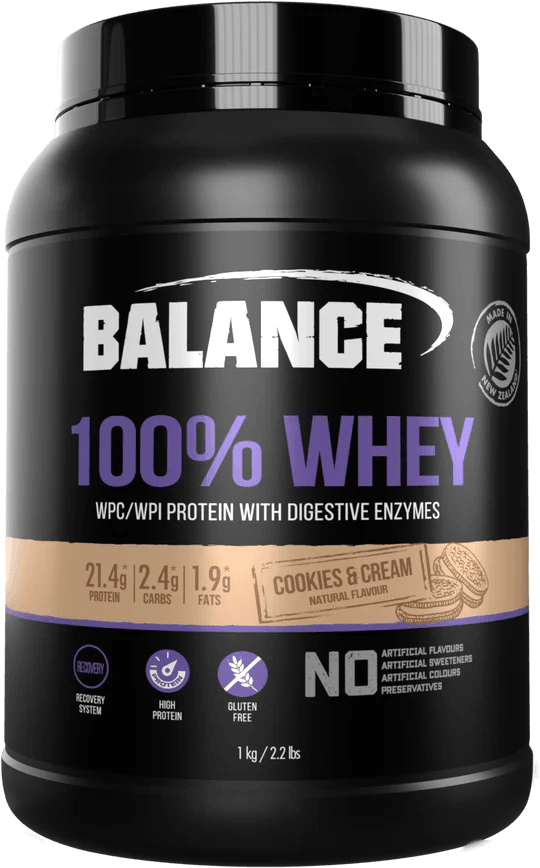 Balance 100% Whey Protein - NZ Muscle