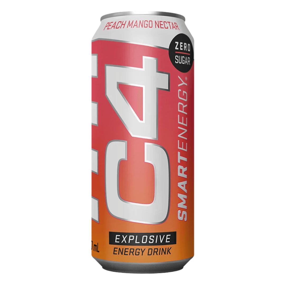 C4 Smart Energy Carbonated Drink 473ml - NZ Muscle