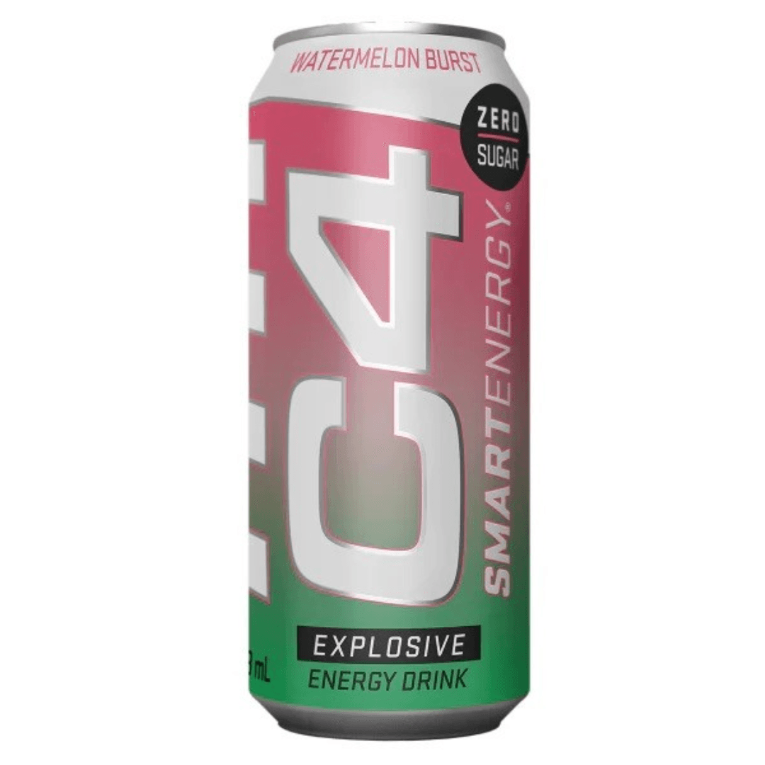 C4 Smart Energy Carbonated Drink 473ml - NZ Muscle