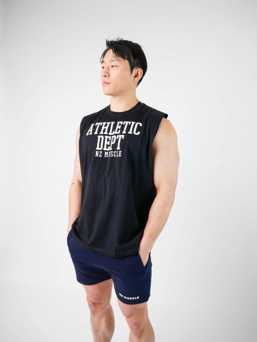 NZ Muscle Athletic Dept Tank - NZ Muscle