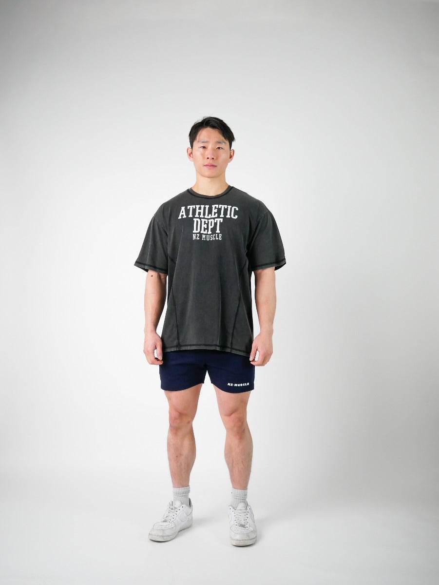 NZ Muscle Athletic Dept Tee - NZ Muscle