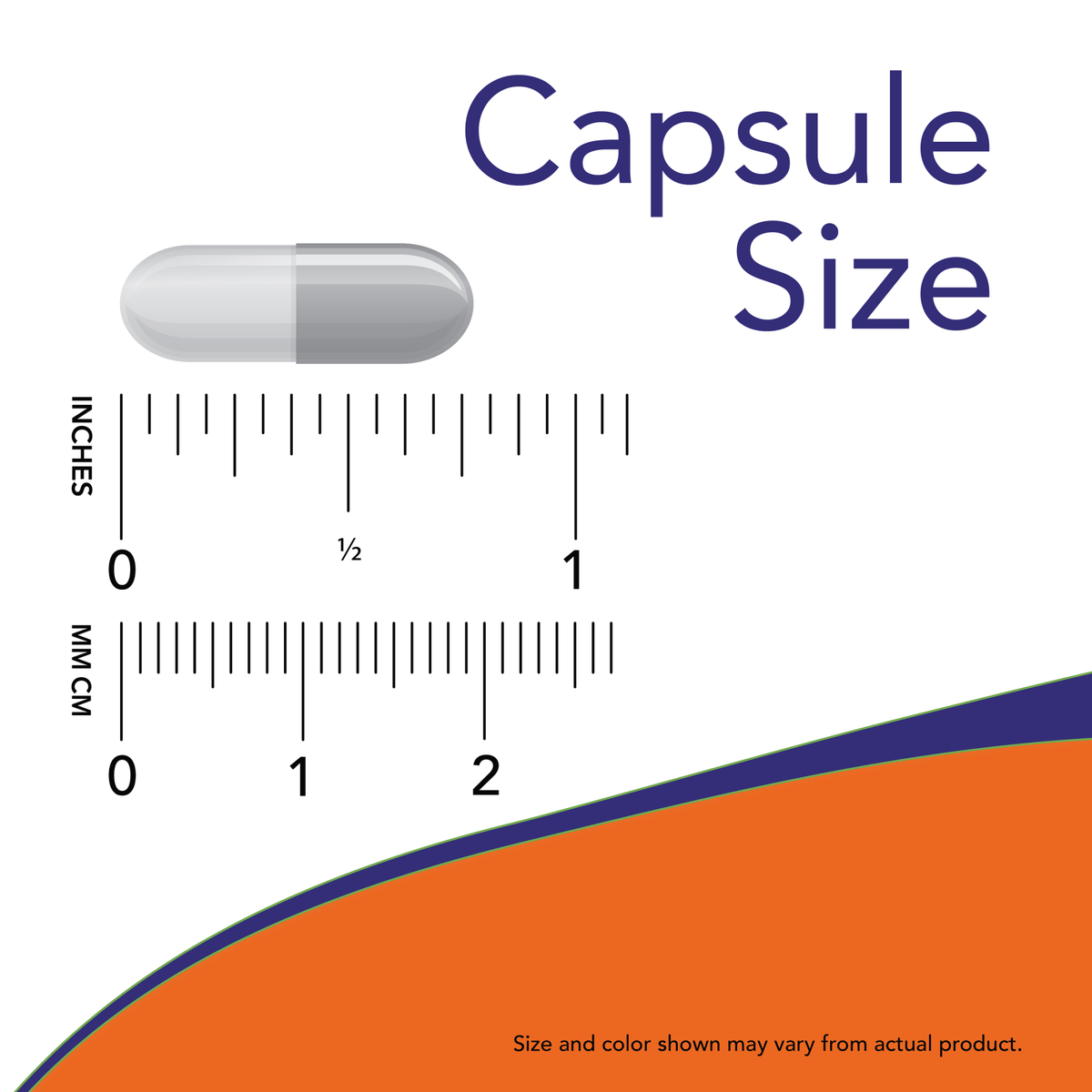 Now Foods 7-Keto 100mg capsule size