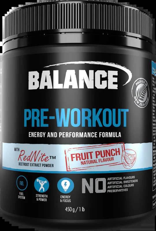 Balance Pre-workout - NZ Muscle
