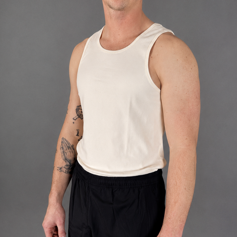 NZ Muscle Ribbed Singlet