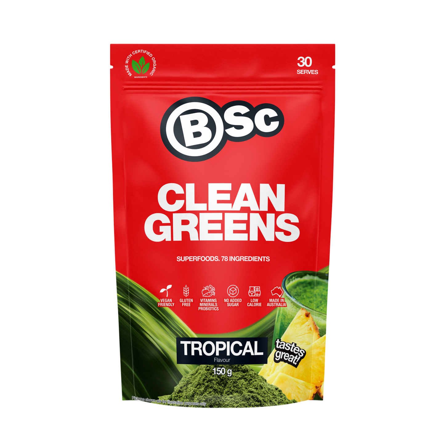 BSc Clean Greens 150g