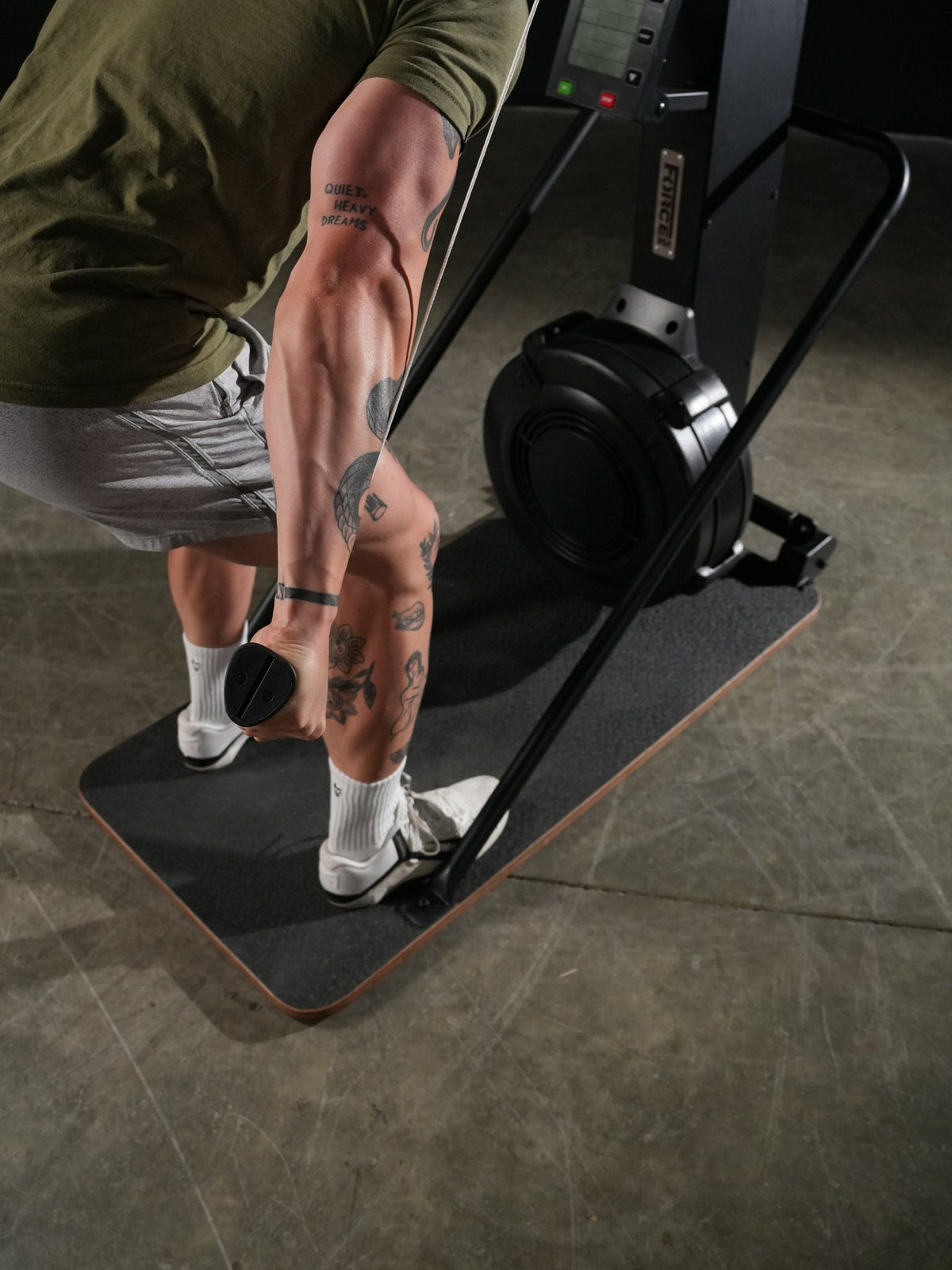 Force USA ski trainer full body pull