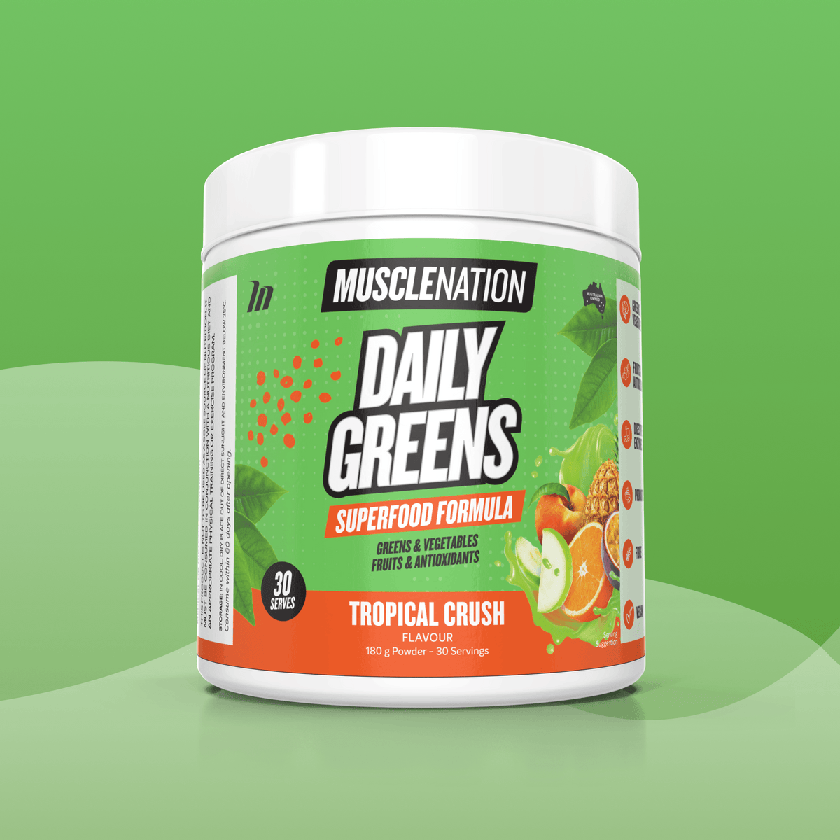 Muscle Nation Daily Greens Tropical Crush