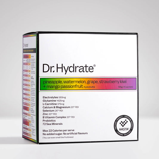 Dr Hydrate Variety Pack Sachet Box