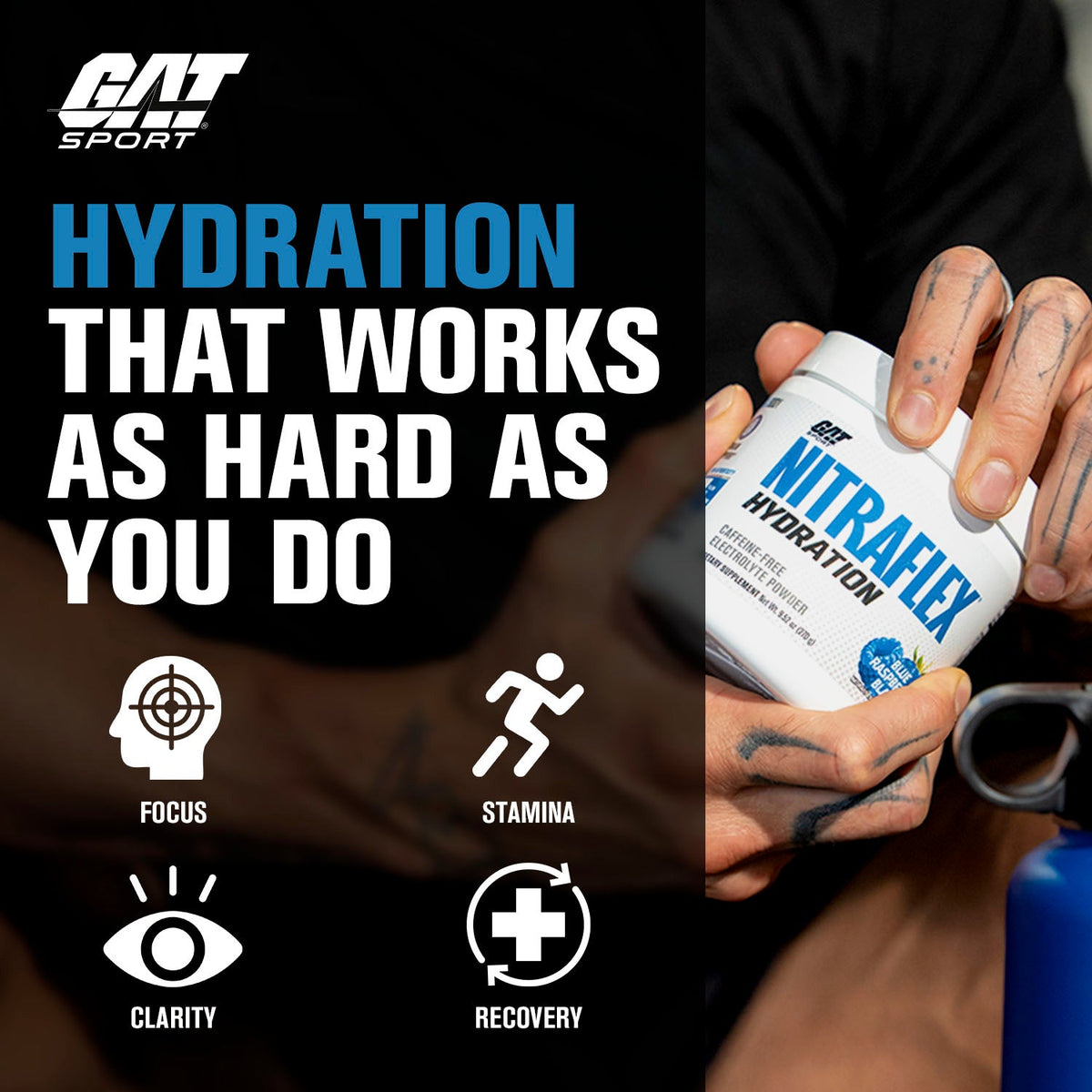 GAT Sport Nitraflex Hydration that works as hard as you do
