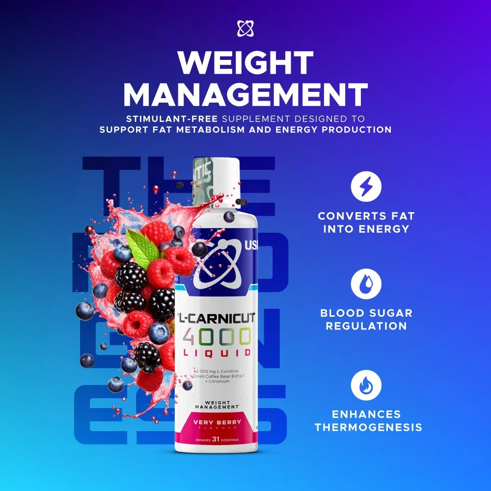 USN L-Carnicut 4000 Liquid weight management