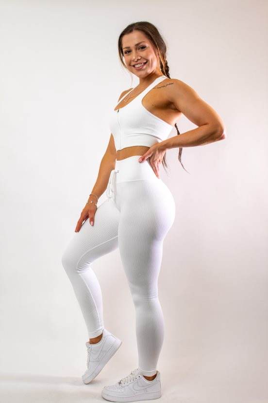 NZ Muscle Active Ribbed Sports Crop - NZ Muscle