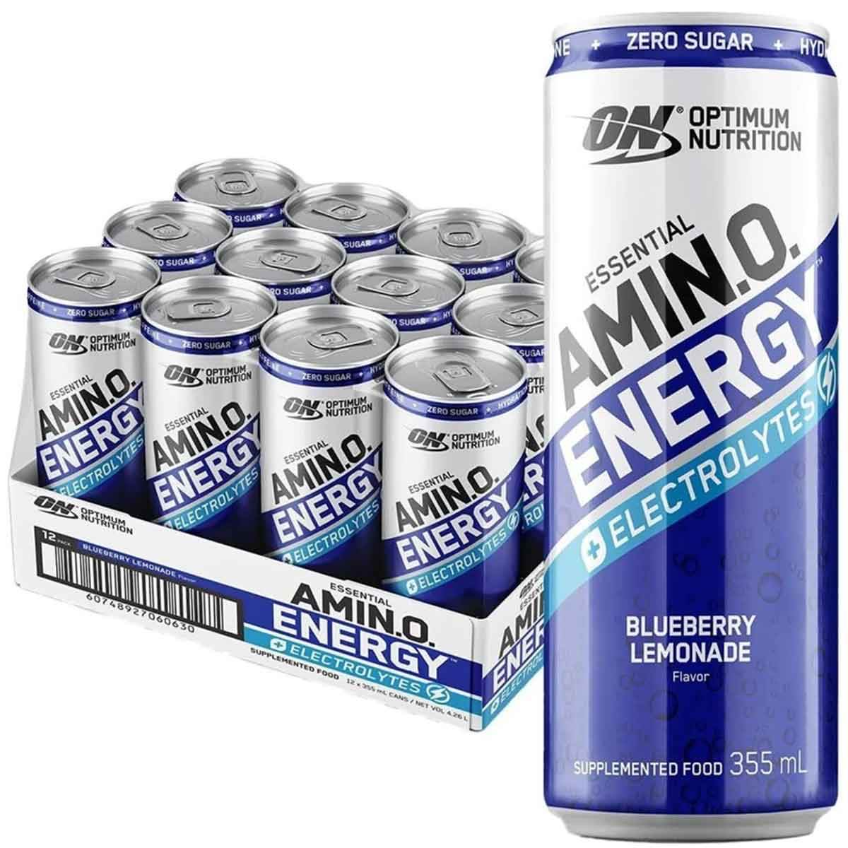 Optimum Nutrition Amino Energy Sparkling 355ml - NZ Muscle