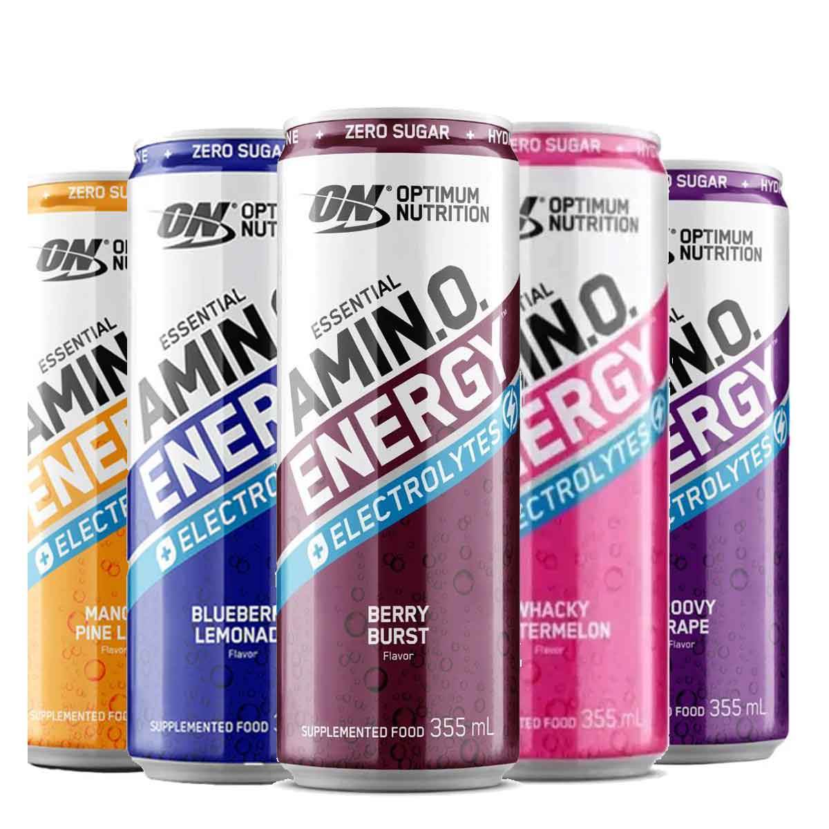 Optimum Nutrition Amino Energy Sparkling 355ml - NZ Muscle