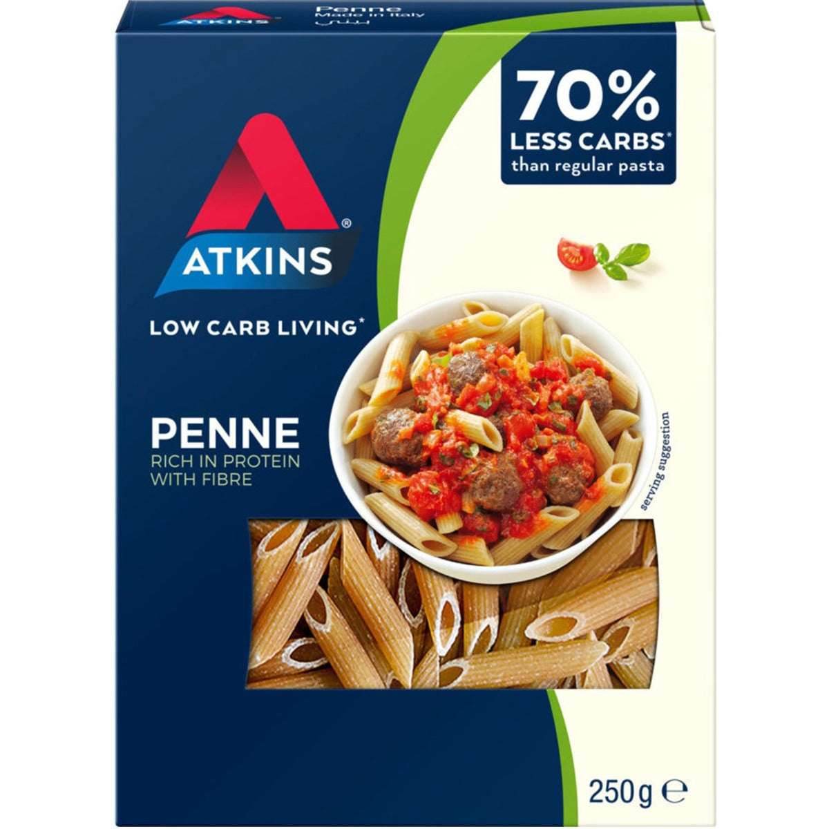Atkins Low Carb Penne Pasta - NZ Muscle