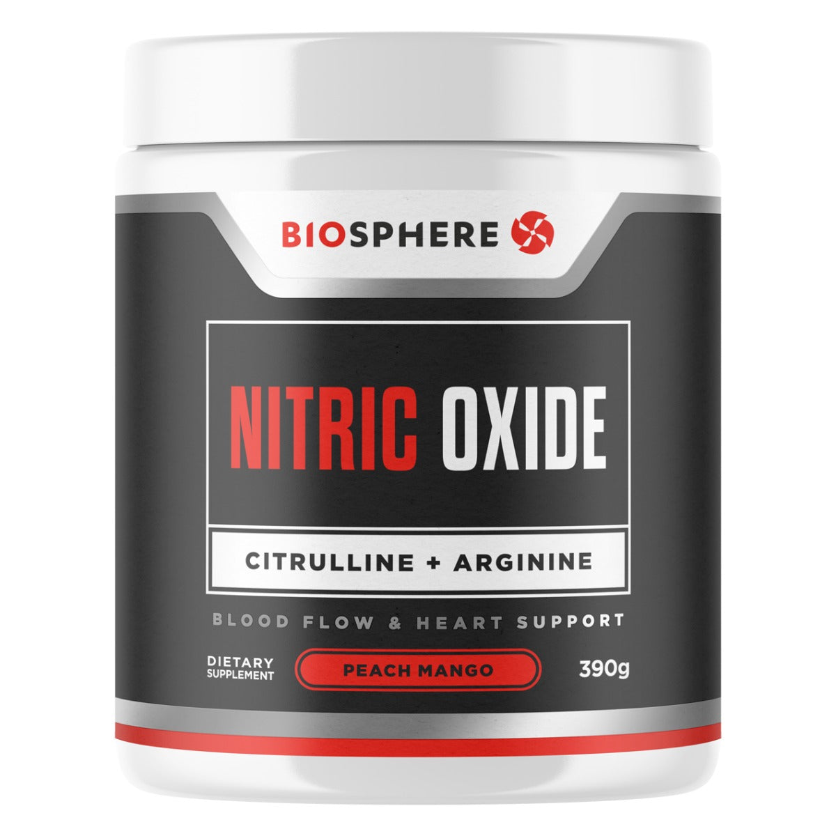 Biosphere Nitric Oxide 390g Peach Mango