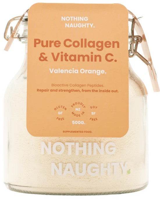 Nothing Naughty Pure Collagen + VitC - NZ Muscle