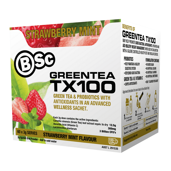 BSc Green Tea TX100 - NZ Muscle