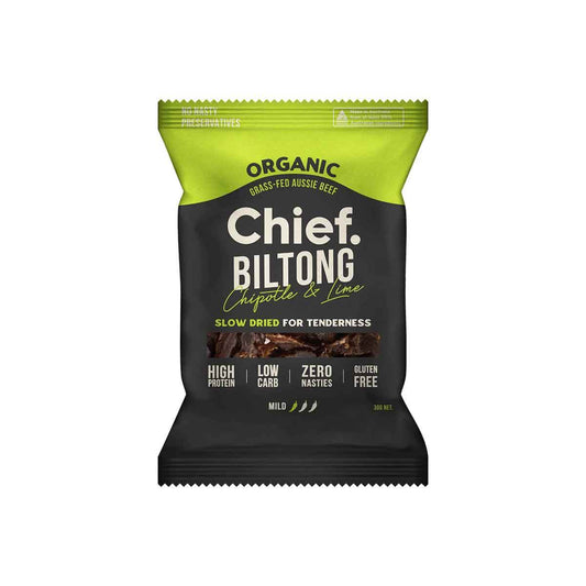 Chief Organic Biltong 30g Bag - NZ Muscle
