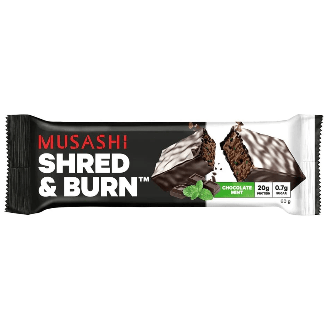 Musashi Shred and Burn Bars - NZ Muscle