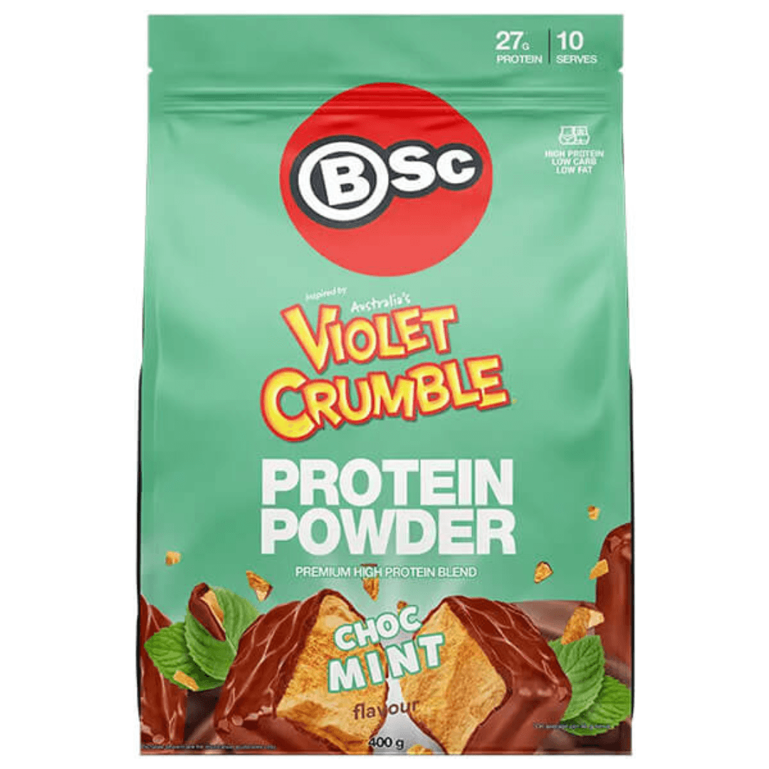 BSc Violet Crumble Protein Powder - NZ Muscle