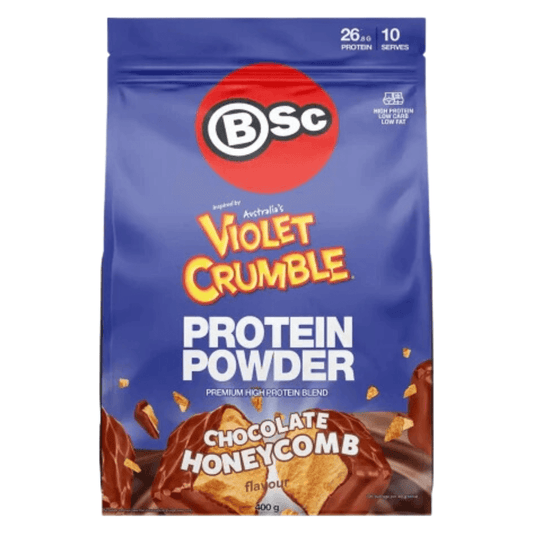 BSc Violet Crumble Protein Powder - NZ Muscle