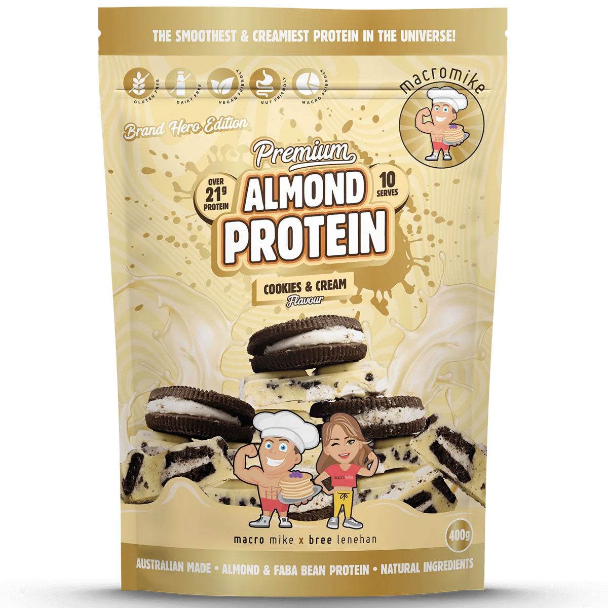 Macro Mike Premium Almond Protein - NZ Muscle