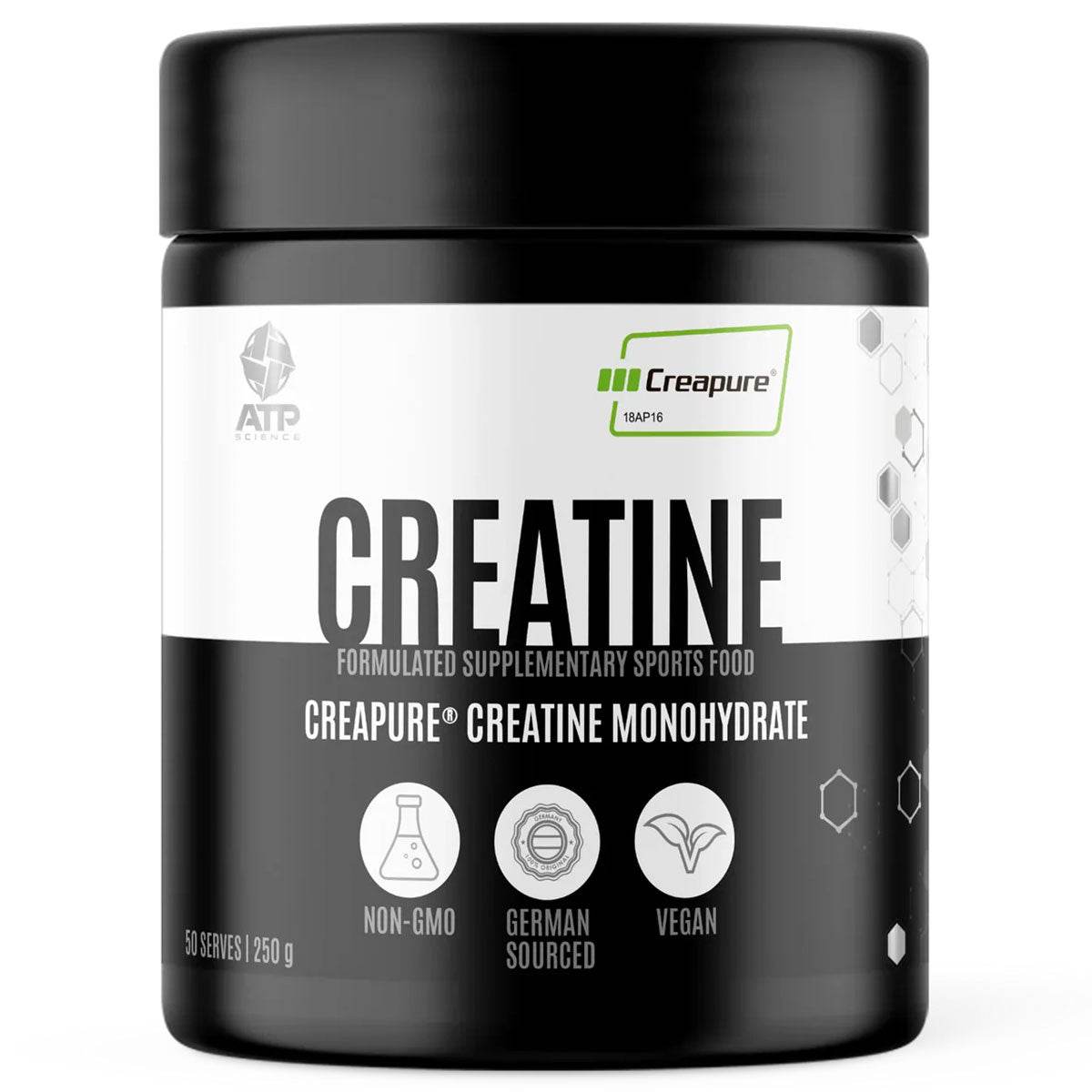 ATP Science Creapure Creatine Monohydrate 250g - NZ Muscle