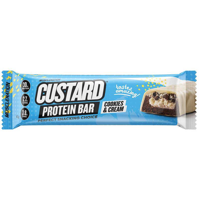 Muscle Nation Custard Protein Bar - NZ Muscle