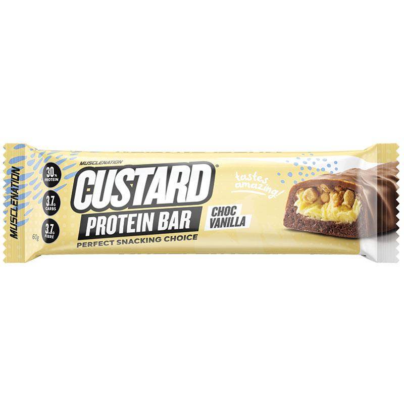 Muscle Nation Custard Protein Bar - NZ Muscle