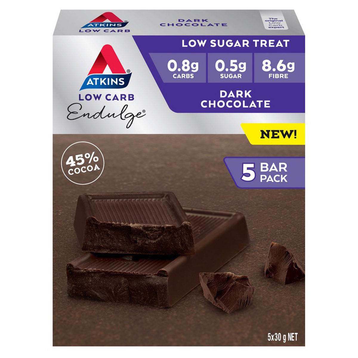 Atkins Endulge Bars, 5 bars - NZ Muscle