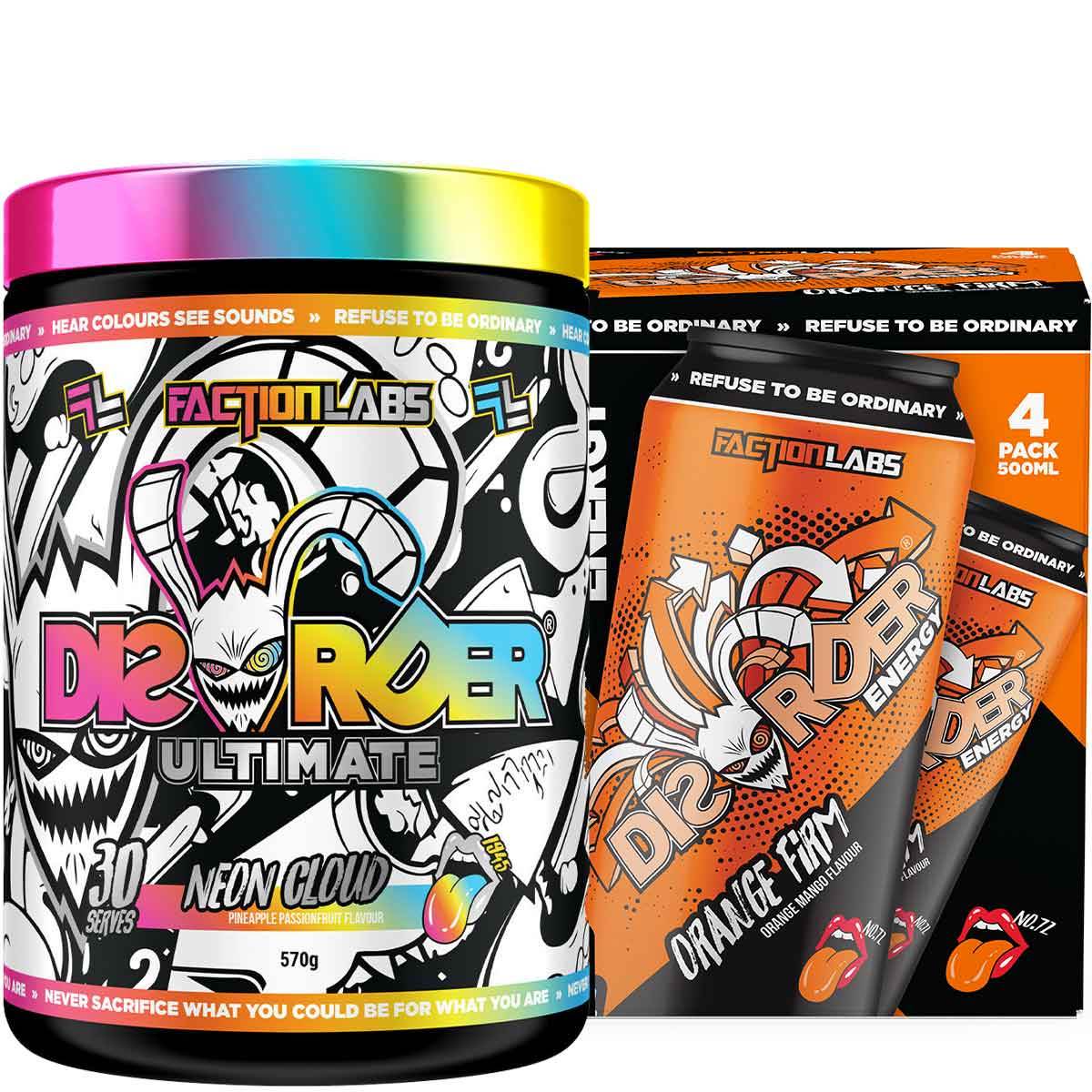 Faction Labs Disorder Ultimate Pre-Workout - NZ Muscle