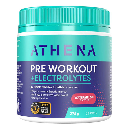 Athena Pre Workout + Electrolytes - NZ Muscle