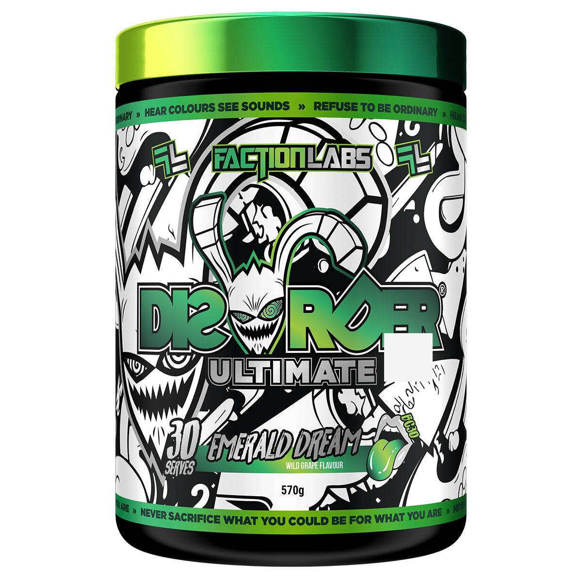 Faction Labs Disorder Ultimate Pre-Workout - NZ Muscle