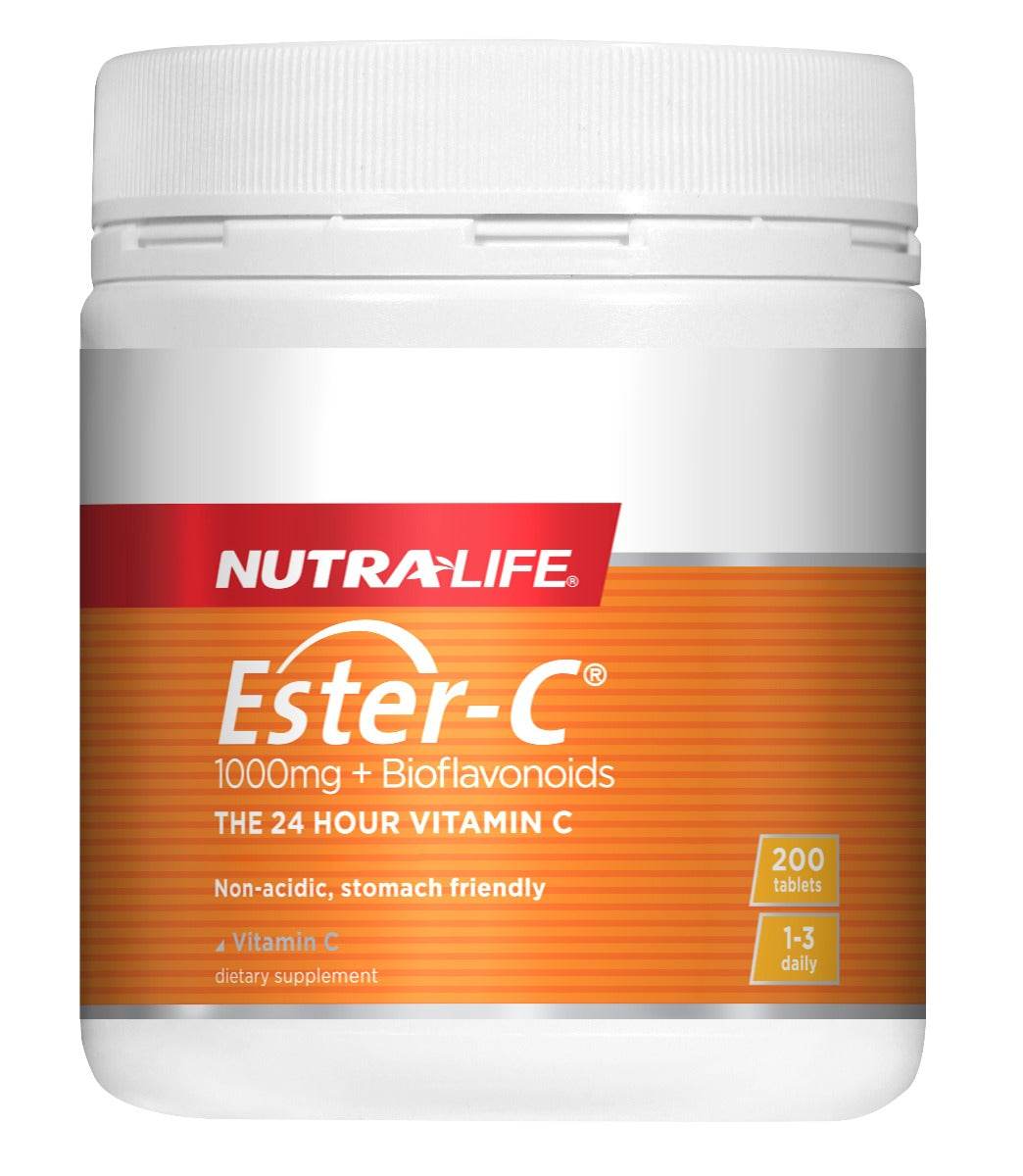 Nutra-Life Ester C + Bioflavonoids - NZ Muscle