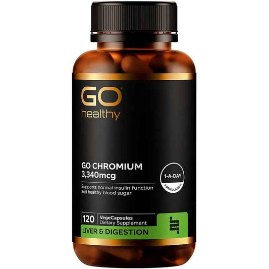 GO Healthy Chromium 3,340mcg - NZ Muscle