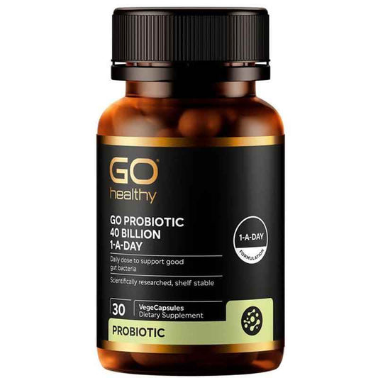 GO Healthy Probiotic 40 Billion 1-A-Day - NZ Muscle