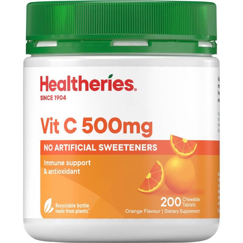 Healtheries Vit C 500mg Chewable