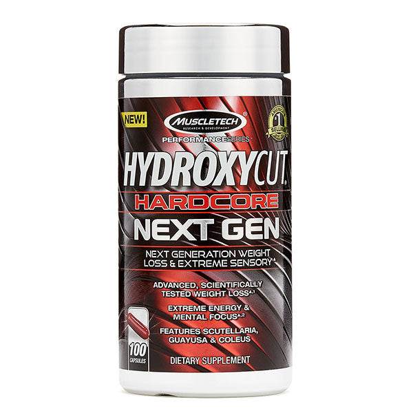MuscleTech Hydroxycut Hardcore Next Gen 100 caps - NZ Muscle