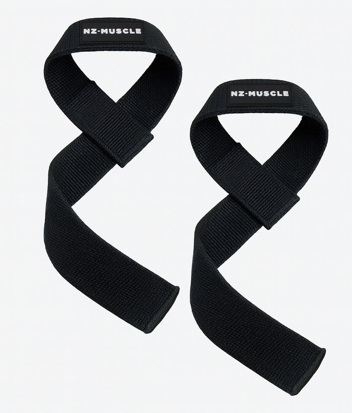 NZ Muscle Cotton Lifting Straps Single Loop
