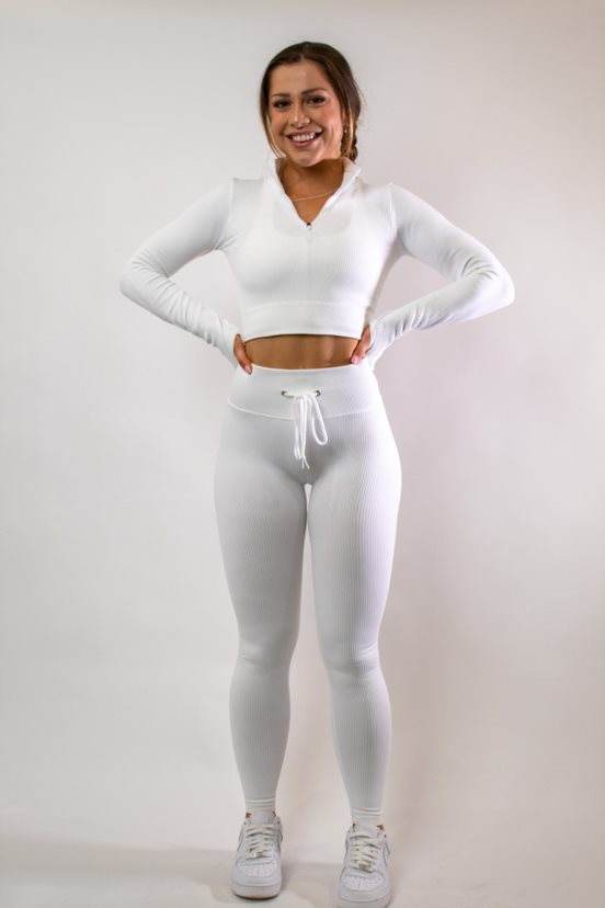 NZ Muscle Active Ribbed Long Sleeve Top - NZ Muscle