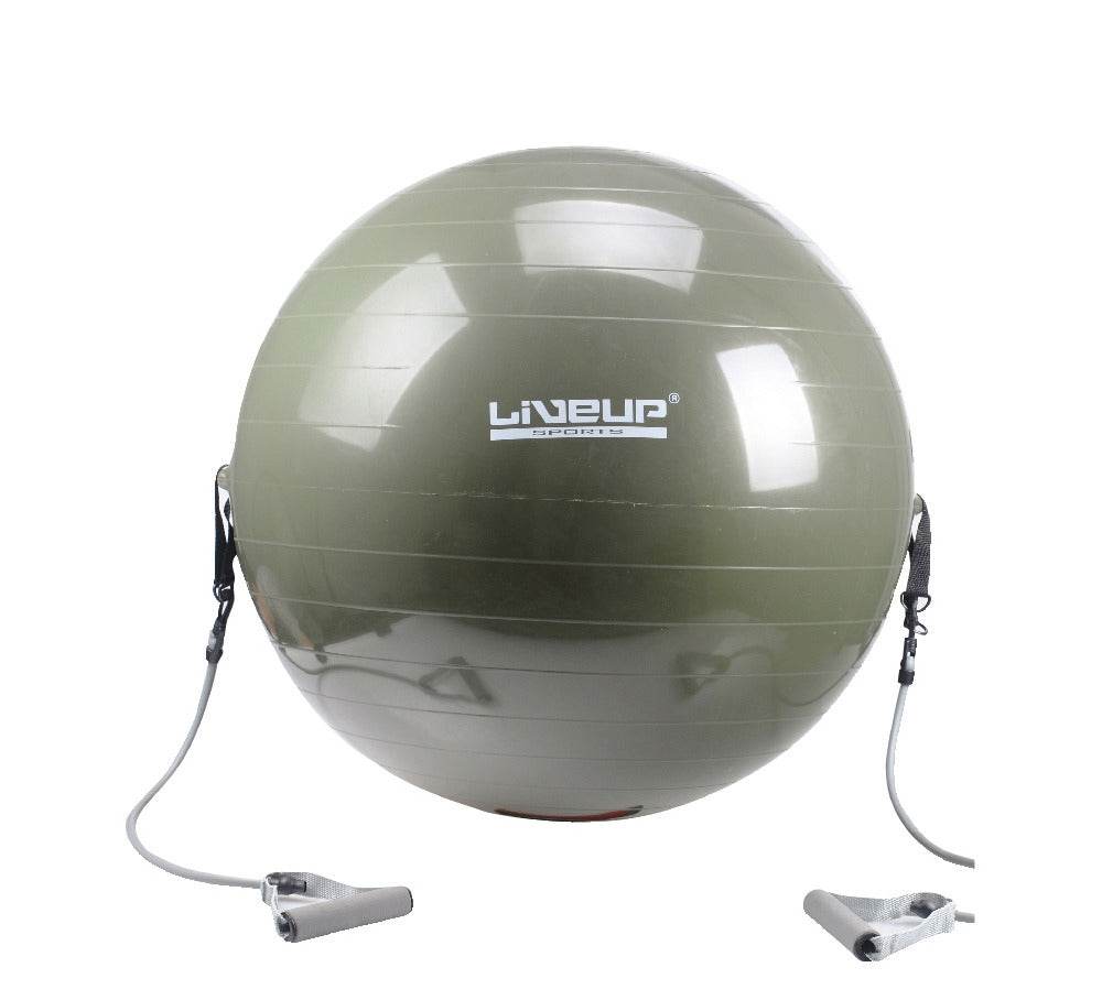 LiveUp Sports Swiss Ball + Bands - NZ Muscle
