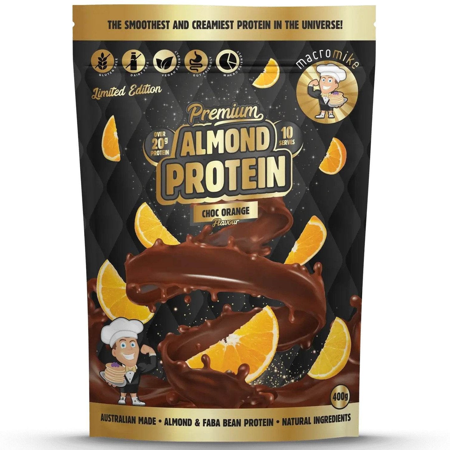 Macro Mike Premium Almond Protein - NZ Muscle