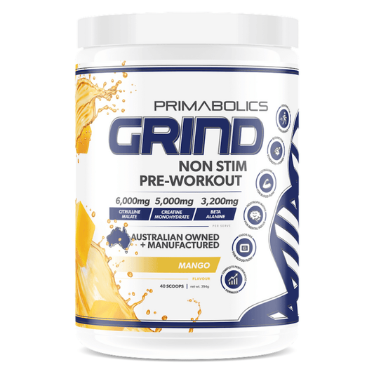 Primabolics Grind Non-Stim Pre Workout - NZ Muscle