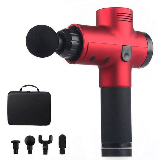 LCD Massage Gun - 6 Heads - NZ Muscle