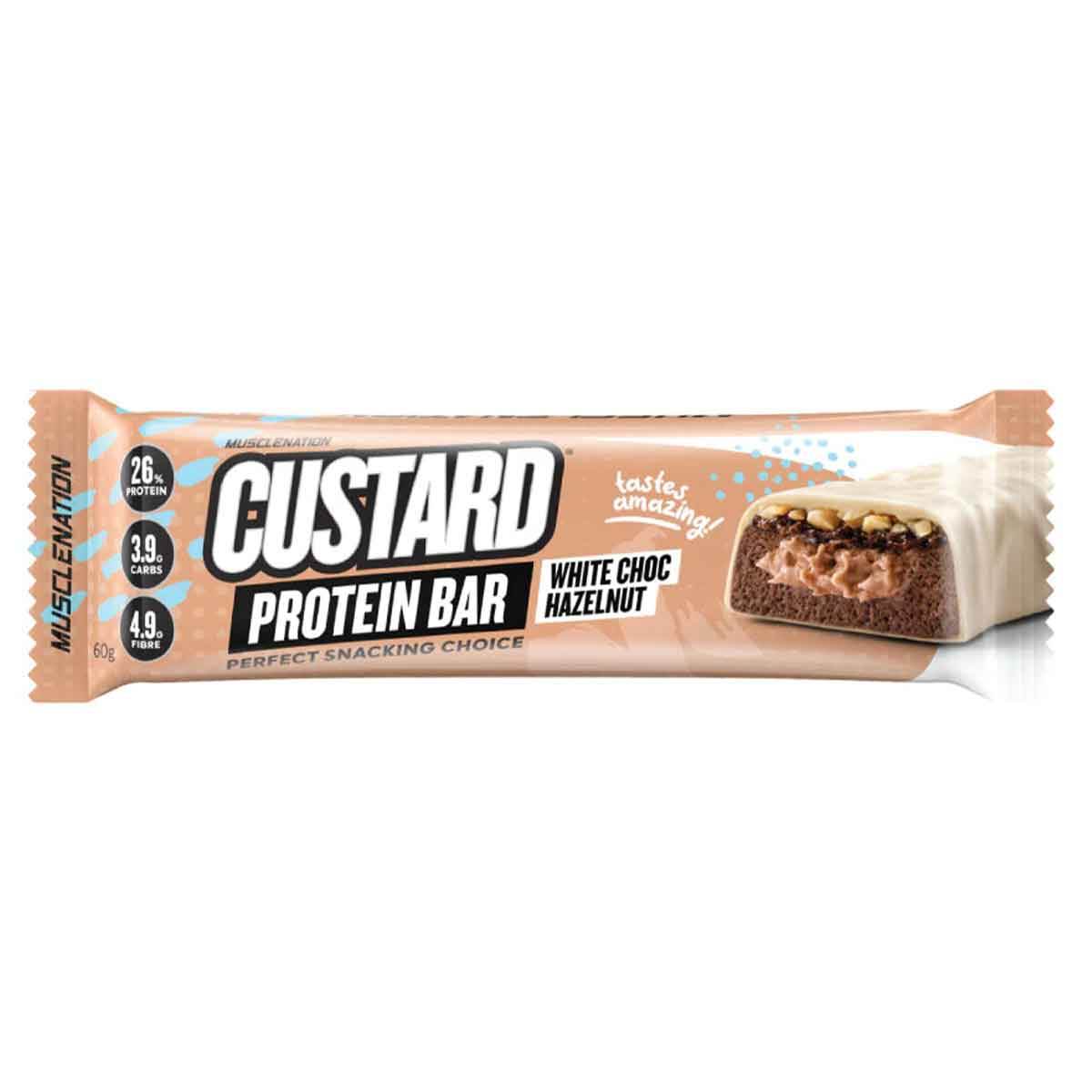 Muscle Nation Custard Protein Bar - NZ Muscle