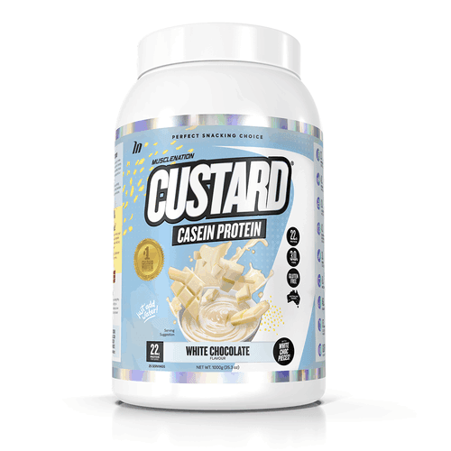 MuscleNation Custard Casein Protein - NZ Muscle