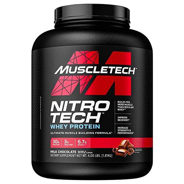 Muscletech Nitro-Tech Whey Protein - NZ Muscle