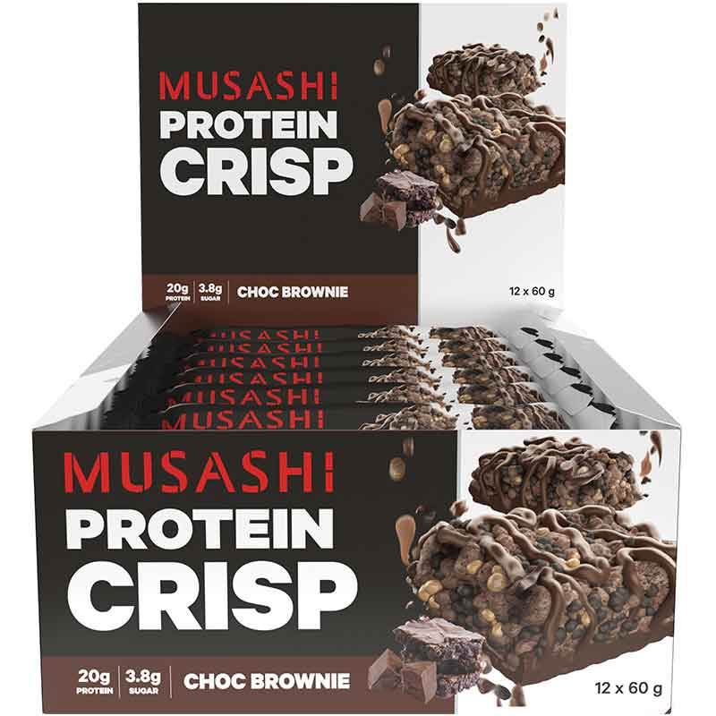 Musashi Protein Crisp Bars - NZ Muscle