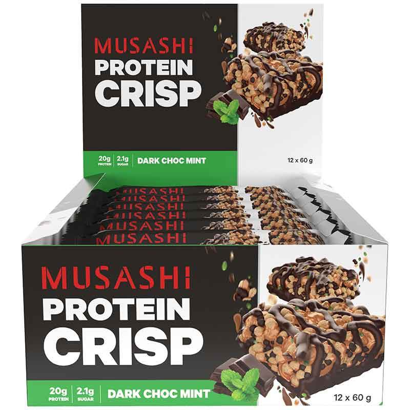 Musashi Protein Crisp Bars - NZ Muscle
