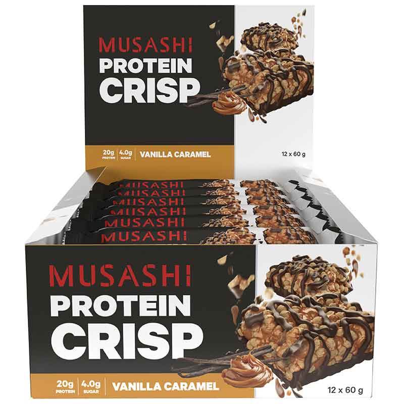 Musashi Protein Crisp Bars - NZ Muscle